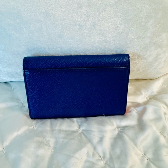 Kate Spade Royal Blue Wallet with Gold Accents - Picture 2 of 7